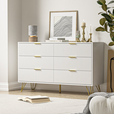 Commode 6 tiroirs Sybrand