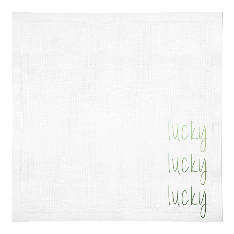Serviette simple Lucky Ombre