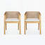 Chaise de salle à manger d'extérieur (ensemble de 2)