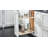 Rev-A-Shelf Two-Tier Sold Surface Pull Out Organizers with Soft Close-104597225-29099875