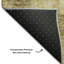 Tapis géométrique de qualité supérieure lavable à la machine AMF1139-196907463