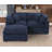 Caylob 3 - Piece 79.6" Upholstered Sofa Loveseat Couch With Ottoman-446616991