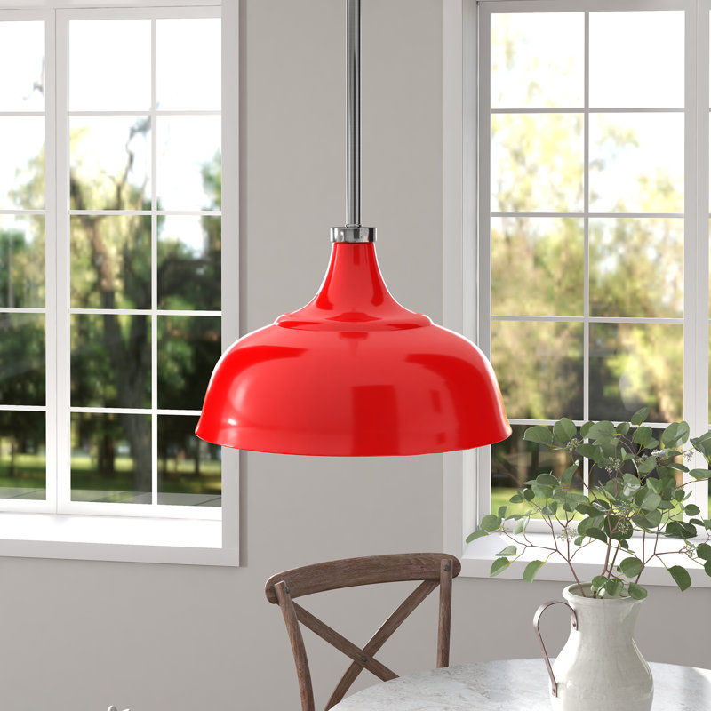 Mackenzie 1 - Light Single Pendant, Polished Nickel