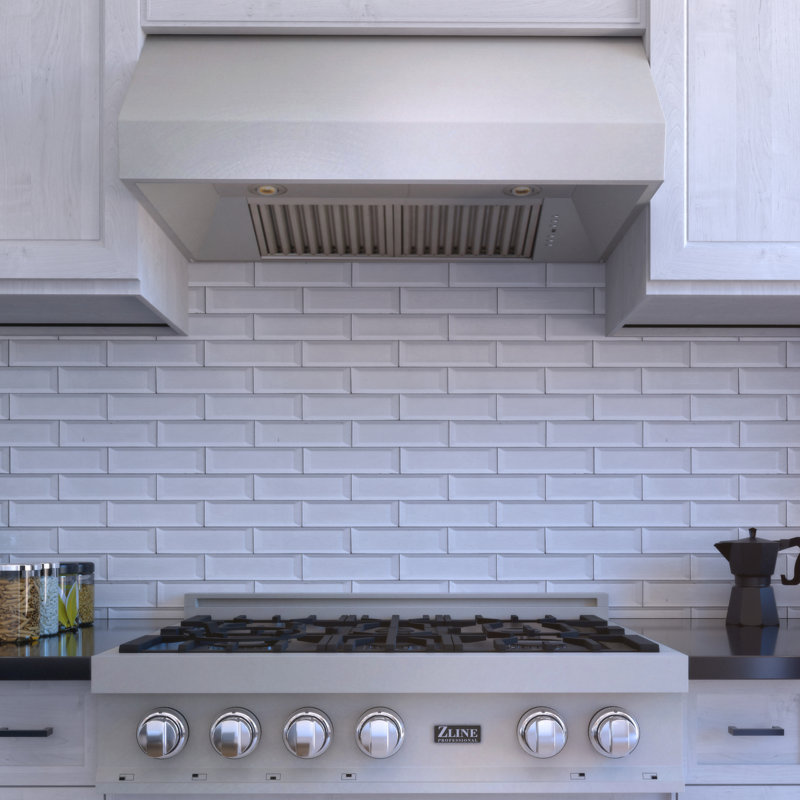 ZLINE 30" Fingerprint Resistant Stainless Steel Convertible Vent Under Cabinet Range Hood (8685S-30), Satin Stainless Steel
