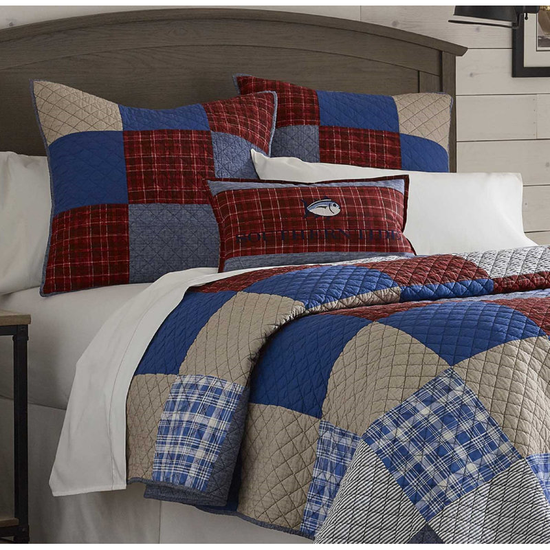 Southern Tide Croatan Single Quilt, Twin Quilt