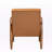 Faux Leather Accent Chair