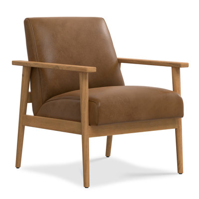 Fauteuil d'appoint en cuir Paloma Genunine