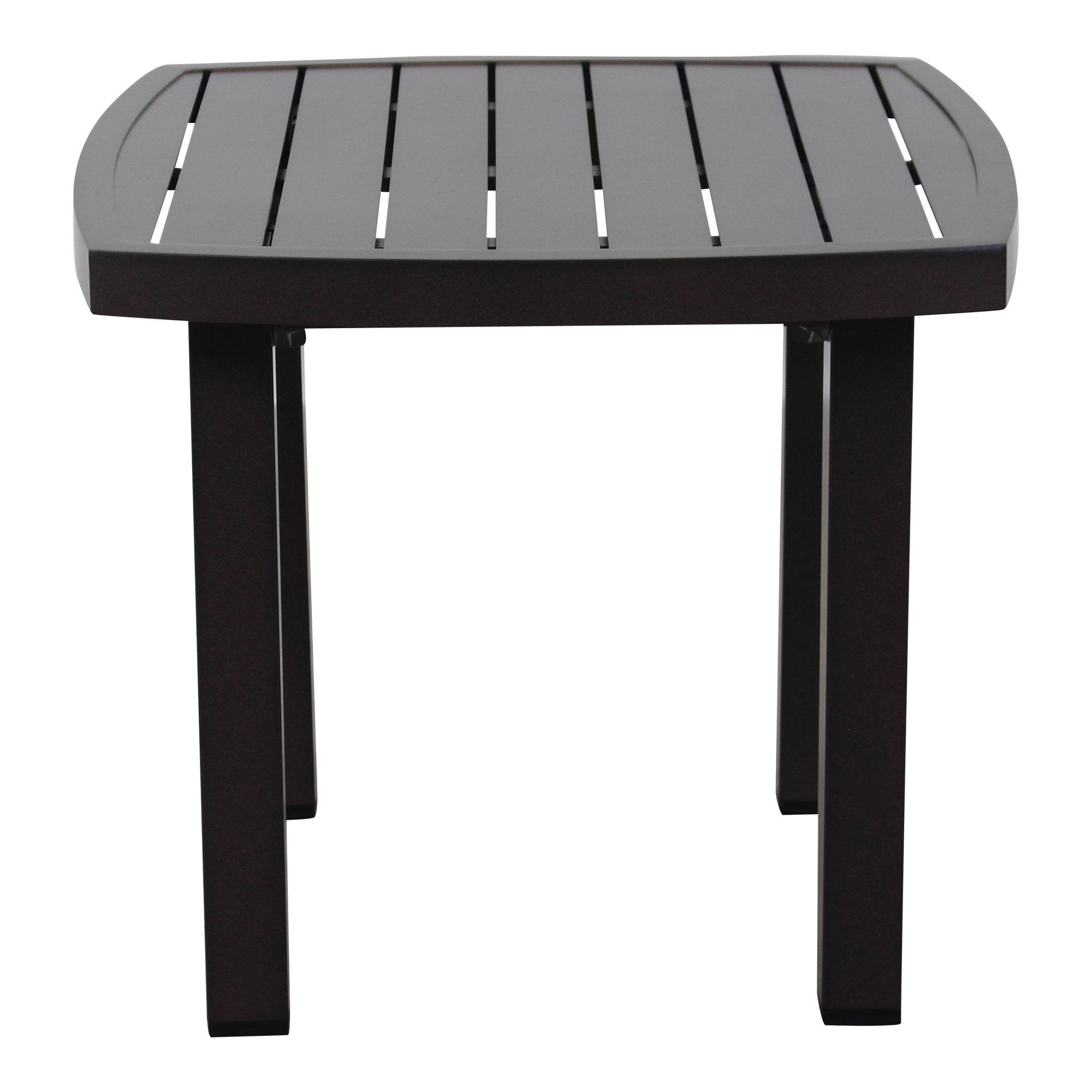 Latitude Run® Metal Aluminum Side Table Wayfair