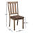 Eleora Slat Back Side Chair w/ Upholstered Seat