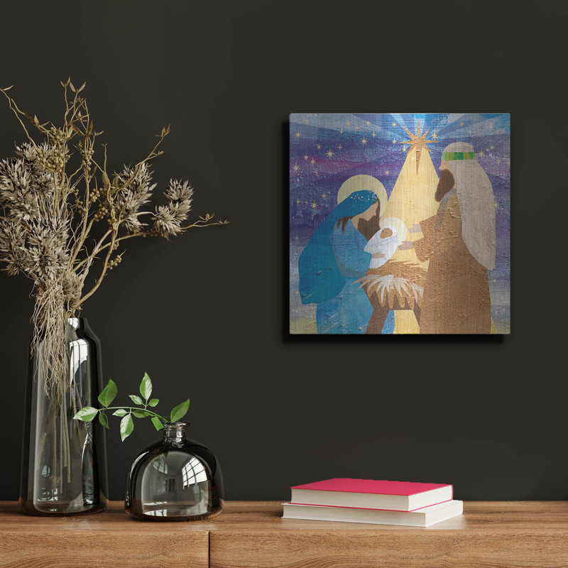  «Craft New Born King» par Elle Media Group SA, art mural en métal, H 12 po x l 12 po