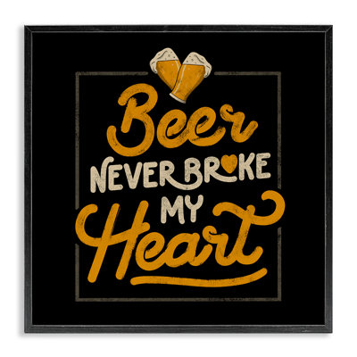 «Beer Never Broke My Heart», dessin par EduEly Designs