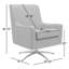Fauteuil pivotant de 26,25 po Basilina-511598390
