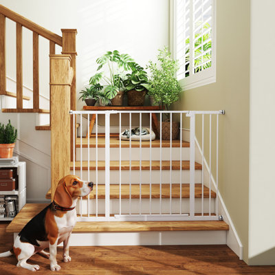 Ziva Metal Pressure Mounted Pet Gate