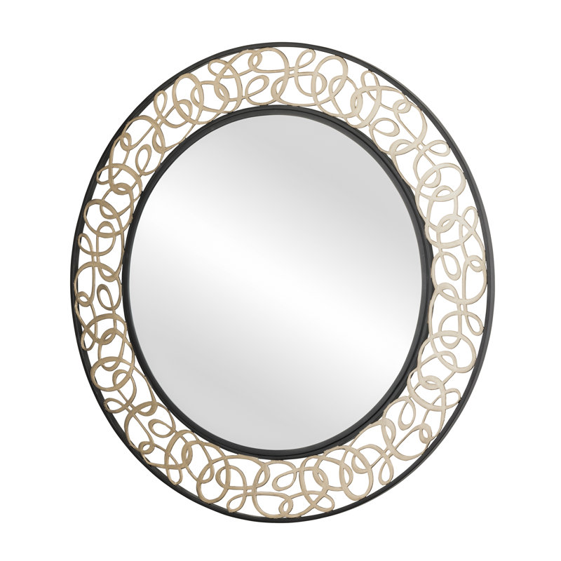 Metal Round Wall Mirror