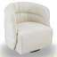 Chaise pivotante Walden - Velours-2036590709