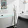 CASAINC 2 Handle Floor Roman Tub Faucet with Diverter