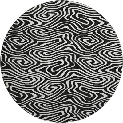 Premium Machine Washable Colmenero AMF1020 Swirls Rug