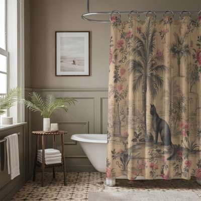 Antique Cat Designs - Rideau de douche standard 1 pièce