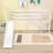 Wood Twin Size Loft Bed With Ladder And Slide-324696845