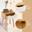 Table de chevet en bois manufacturé Jellisa