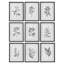 Farmhouse Florals par Grace Feyock - Ensemble de 9 reproductions de cadres photo sur papier