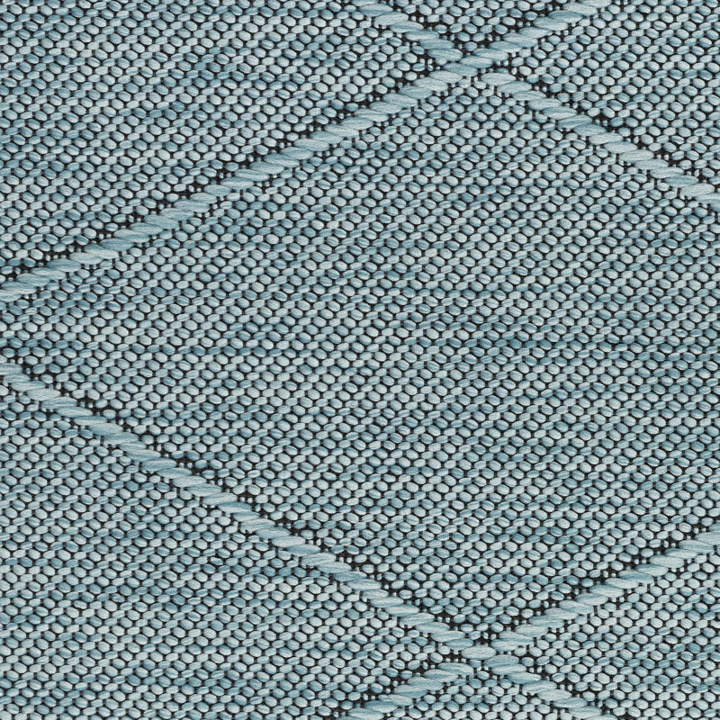 Tapis intérieur / extérieur lavable à la machine Geana, Rectangle 5 pi x 7 pi