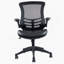 Chaise de bureau avec polyuréthane, pivotant, support lombaire, hauteur réglable, roulettes