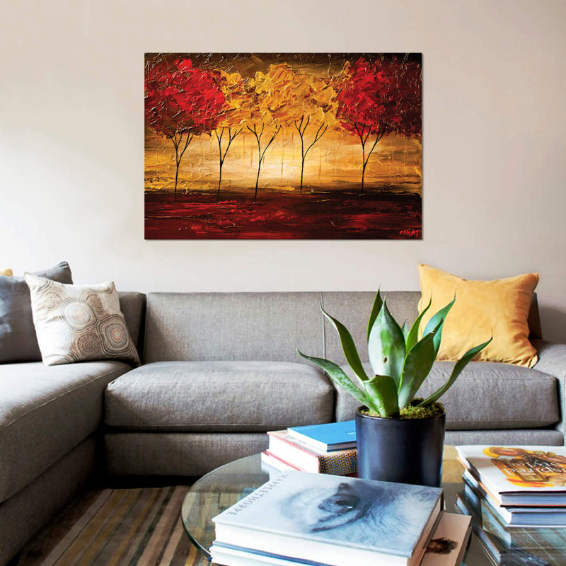«Swiger Together», reproduction sur toile, H 12 po x l 18 po x P 1,5 po, Toile tendue, Pas de tapis