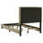 Efram Taupe Upholstered Twin Panel Bed-482654785-482654784