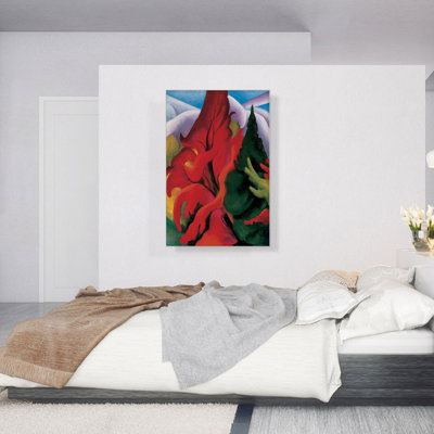 " Trees In Autumn 1920 " by Georgia O-Keeffe Painting Print