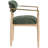 Riccio Performance Fabric Upholstered Dining Arm Chair-992955098-992955089