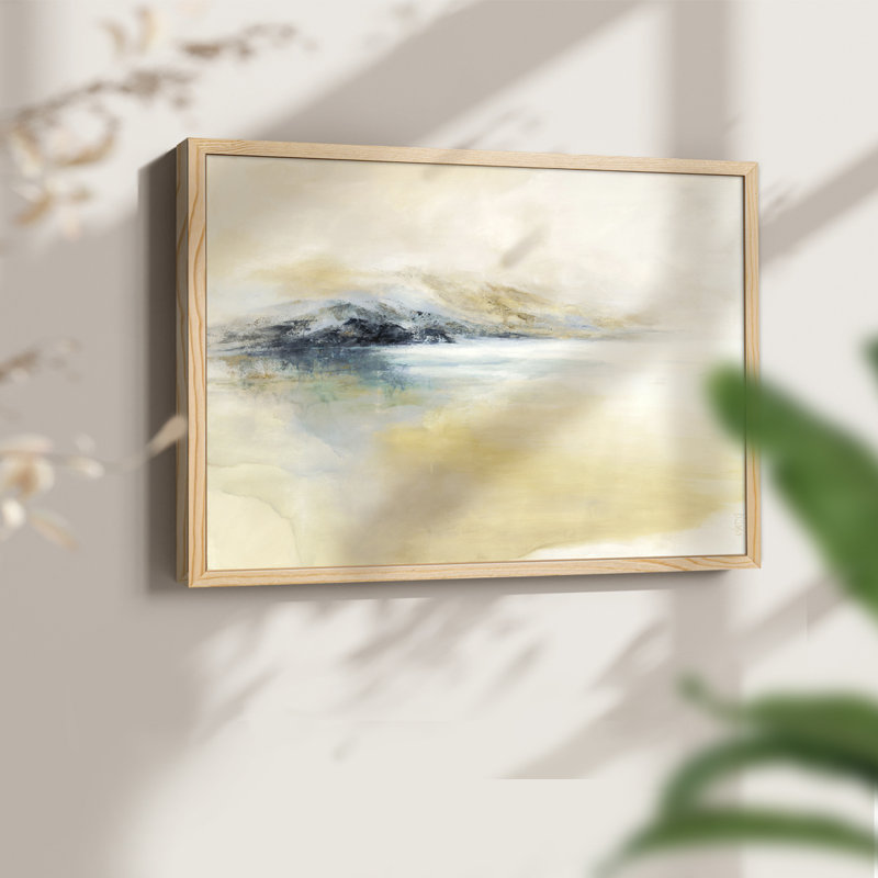 Lost in Thought -Framed Print - Restickable, Natural, 22" H x 28" W
