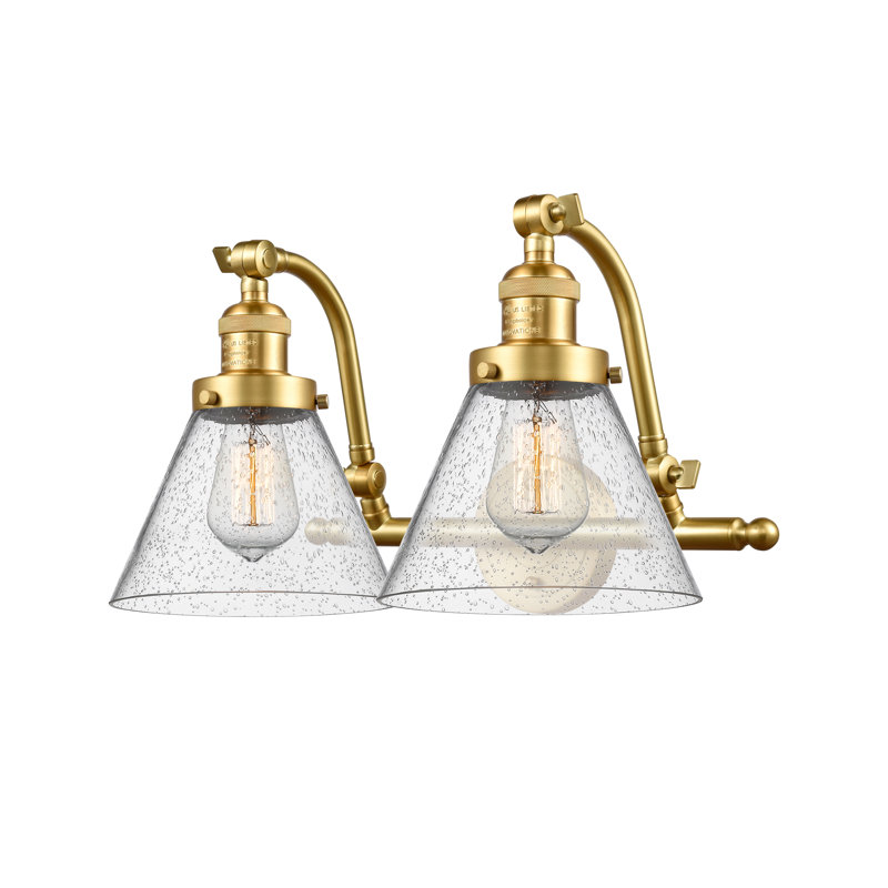 Kautz 2 - Light Dimmable Vanity Light, Satin Gold