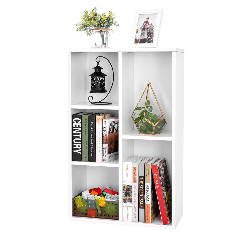 Arkwright 80cm H x 50cm W Standard Bookcase, White