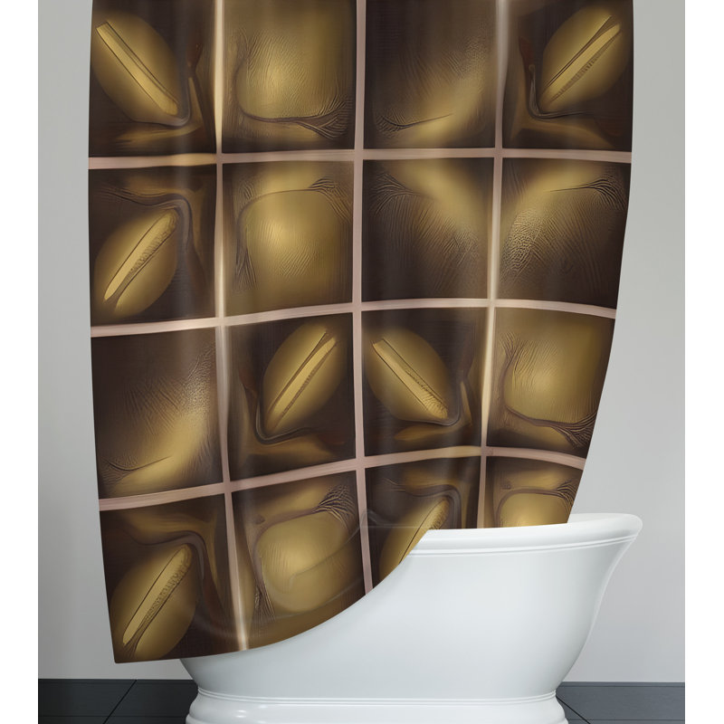 Rideau de douche Alisiana, H 72 po x l 70 po