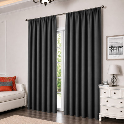 Triple Woven Blackout Curtains - Elegant Room Darkening