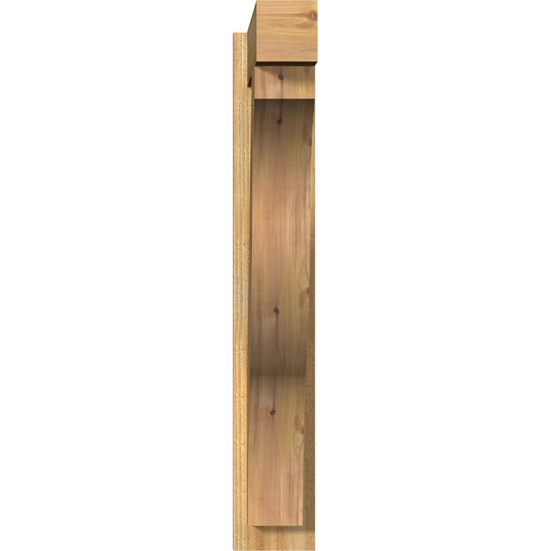 Jeu de blocs Funston, P 26 po x H 38 po, Cèdre rouge de l'Ouest de 6 po (sciage brut)