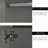 Geometric Two-Door Storage Accent Cabinet