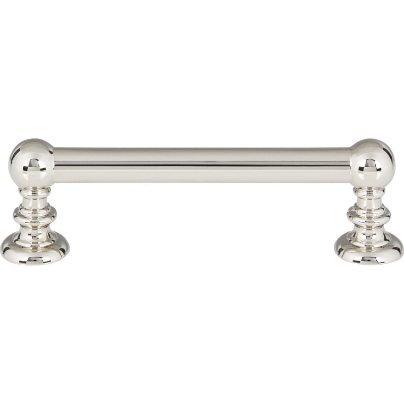 Victoria 5 1/16" Center to Center Bar Pull, Polished Nickel, 3 3/4"