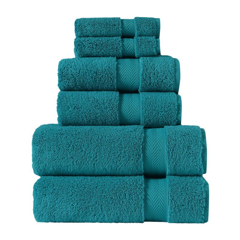 Modbury 6 Piece Turkish Cotton Towel Set, Patrol