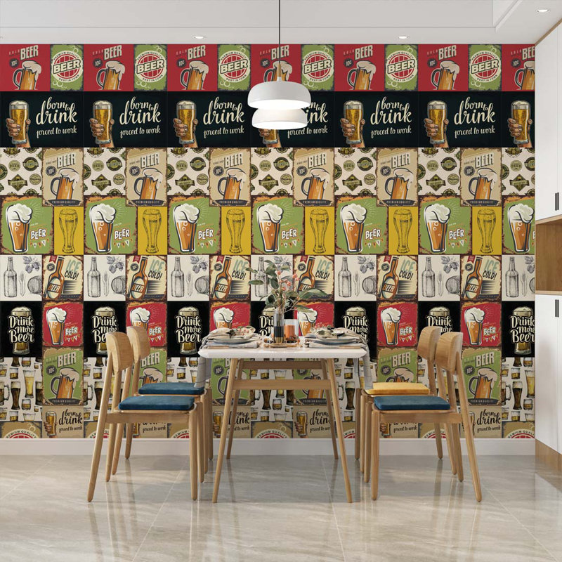 Rouleau de papier peint adhésif L 10,5 pi x l 24 po Dashan