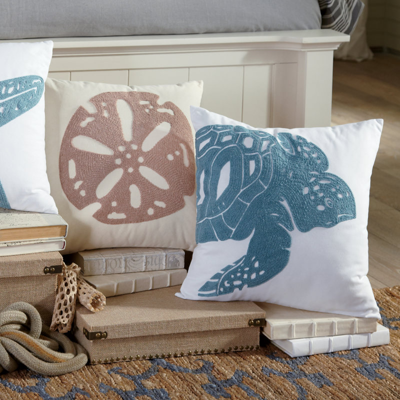 Evelynn Cotton Reversible Throw Pillow