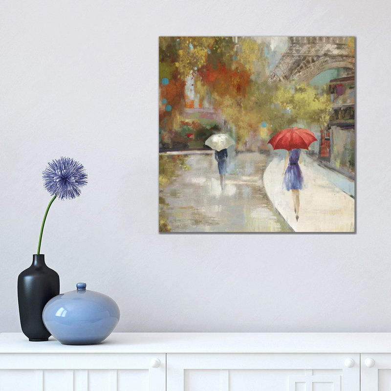 Sunlight Avenue I by Allison Pearce - Wrapped Canvas Painting, 45.72 cm H x 45.72 cm W x 3.175 cm D