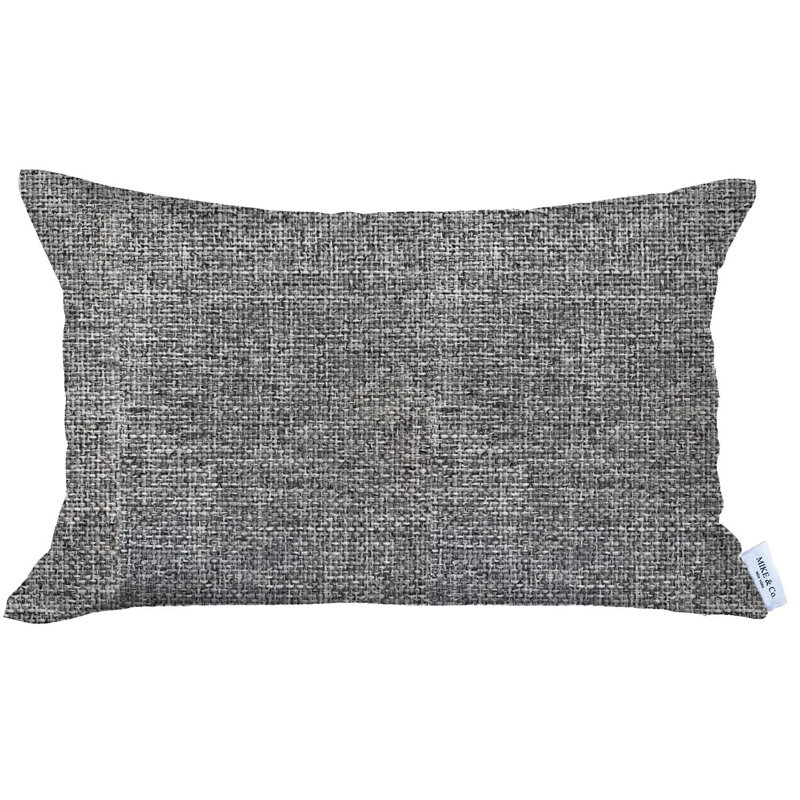 Coussin Modern, H 12 po x l 20 po, Gris