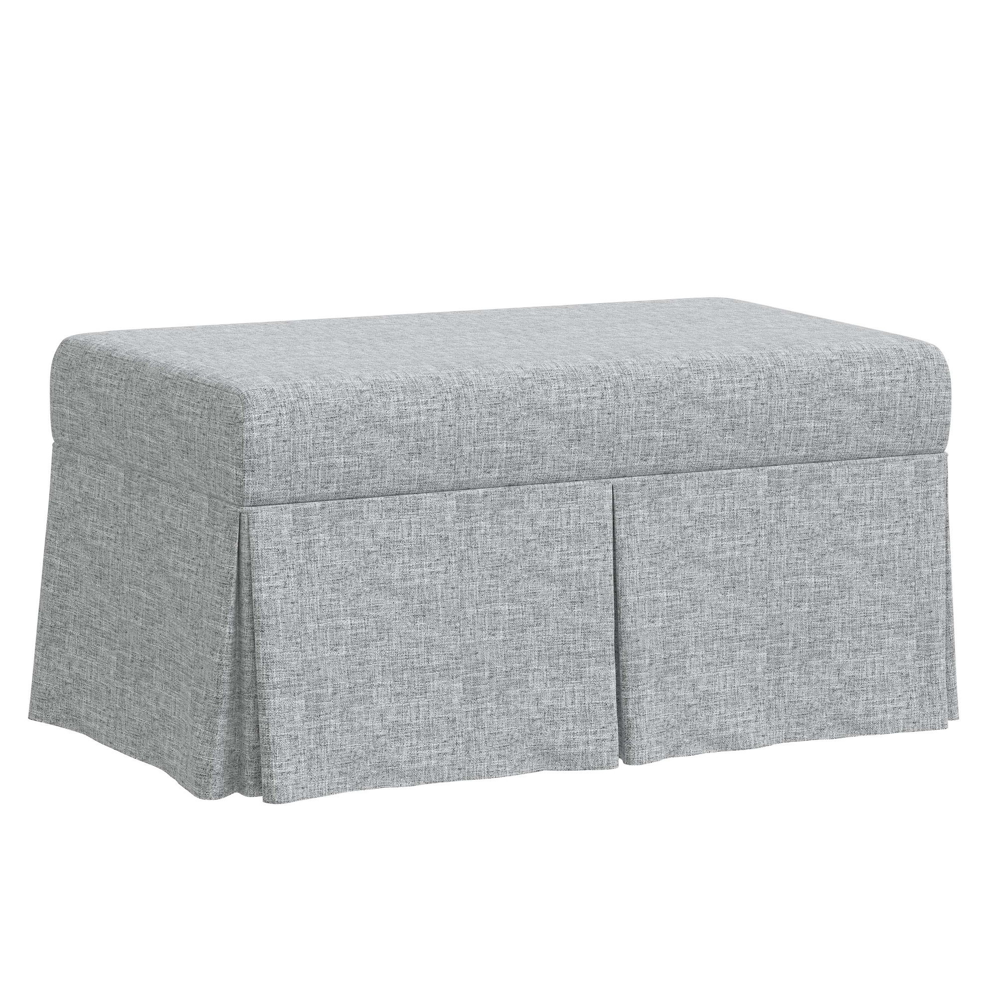 Wyatt Storage Bench, Gray