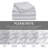 Luxury Grey Microfiber Duvet Cover Set – Hotel-Quality, Ultra-Soft, Durable, Lightweight Bedding With Matching Pillowcases-121504654-121103706