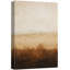«Neutral Earth Horizon in Warm Beige and Brown», reproduction d'art sur toile encadrée-120783741-120783737