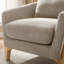 Fauteuil d'appoint de style nordique rembourré de 30,7 pouces de largeur-463144695-463144694