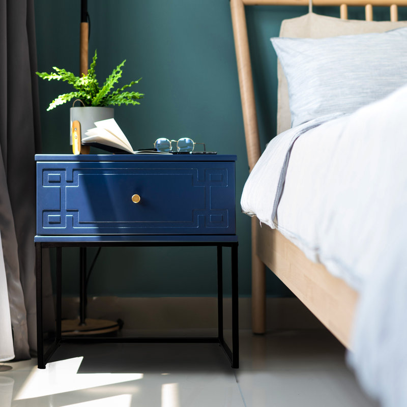 Honestee 50.2cm W Bedside Table