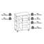 Darl Kitchen Cart